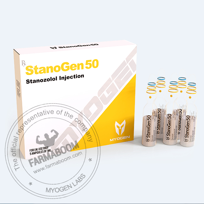StanoGen 50 (Stanozolol-Winstrol suspension water based 50mg/ml)