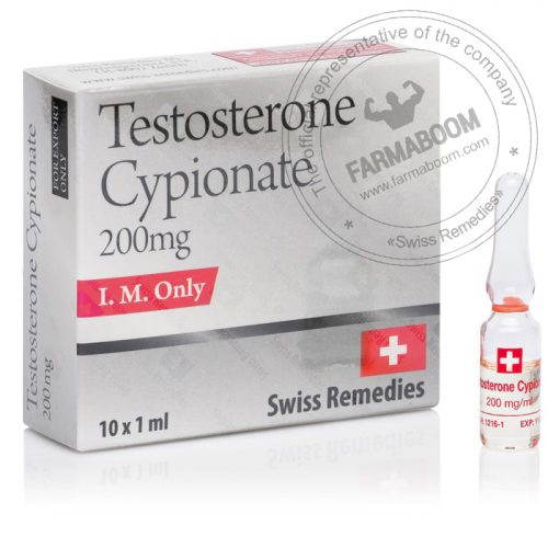 Buy Testosterone Cypionate 200mg/ml Swiss Remedies