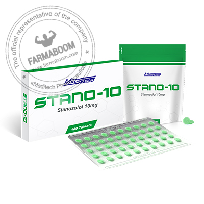STANO-10 Stanozolol 10mgtab 100tab - Meditech-farmaboom
